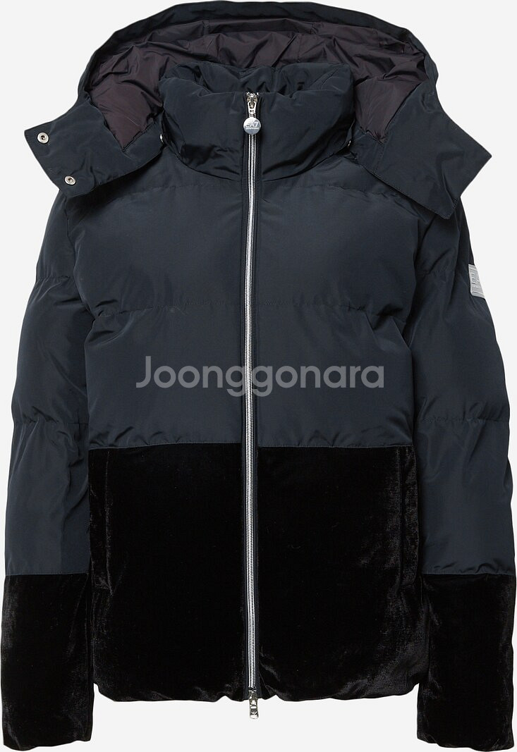 Emporio armani 소재 믹스 톤온톤 패딩 자켓--0