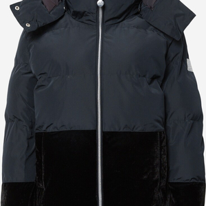 Emporio armani 소재 믹스 톤온톤 패딩 자켓