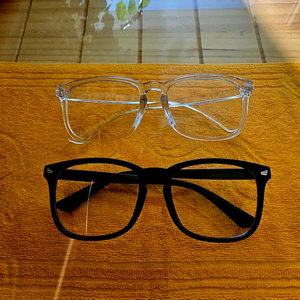 클리어안경테 + 블랙안경테 2종세트
