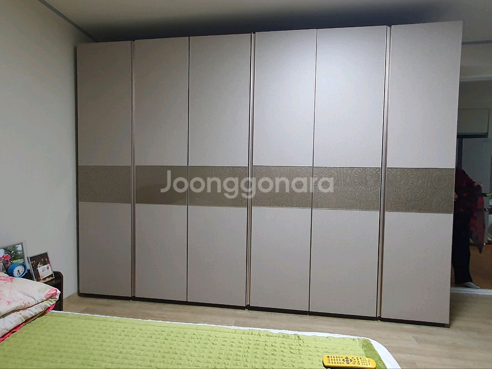 한샘 헤링본 옷장 장롱(10자)입니다--0