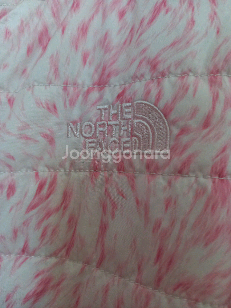 노스페이스 리버서블 양면쟈켓 걸즈M--4