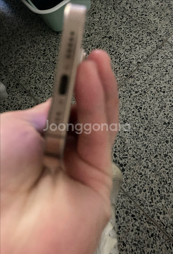 아이폰 16 프로 128GB 데저트 티타늄 사용감x--2