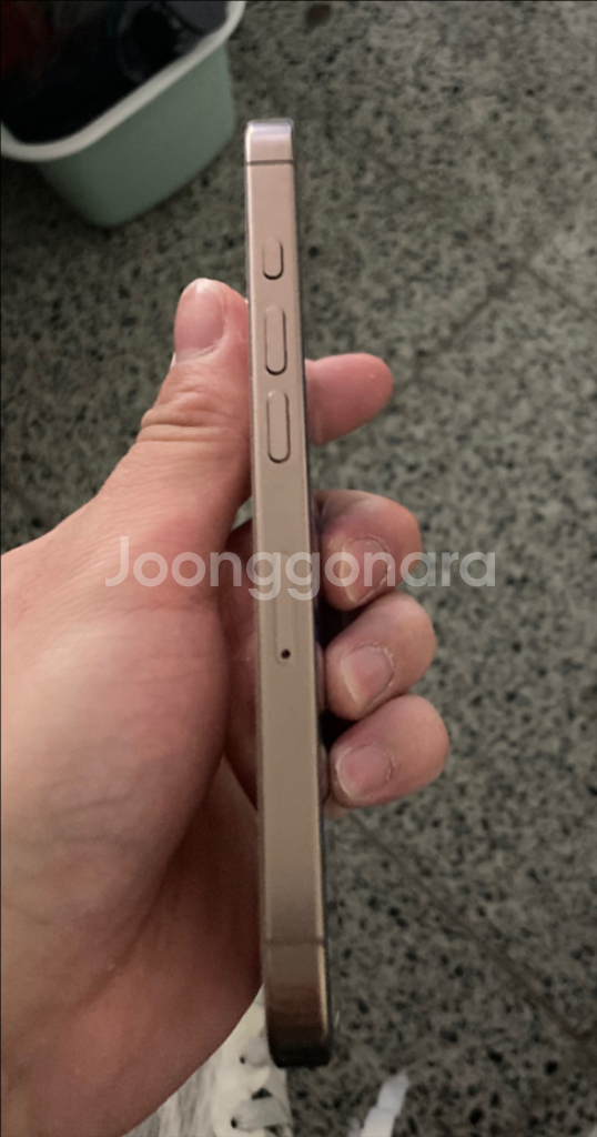 아이폰 16 프로 128GB 데저트 티타늄 사용감x--3