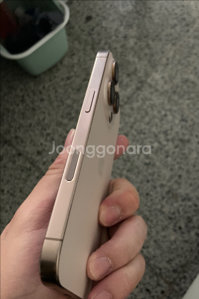 아이폰 16 프로 128GB 데저트 티타늄 사용감x--5