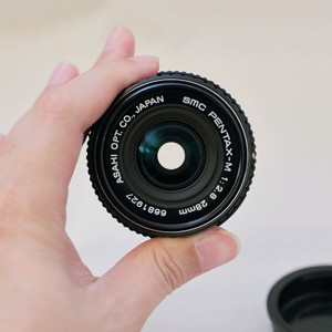 펜탁스 SMC PENTAX-M 28mm f2.8 수동 렌즈