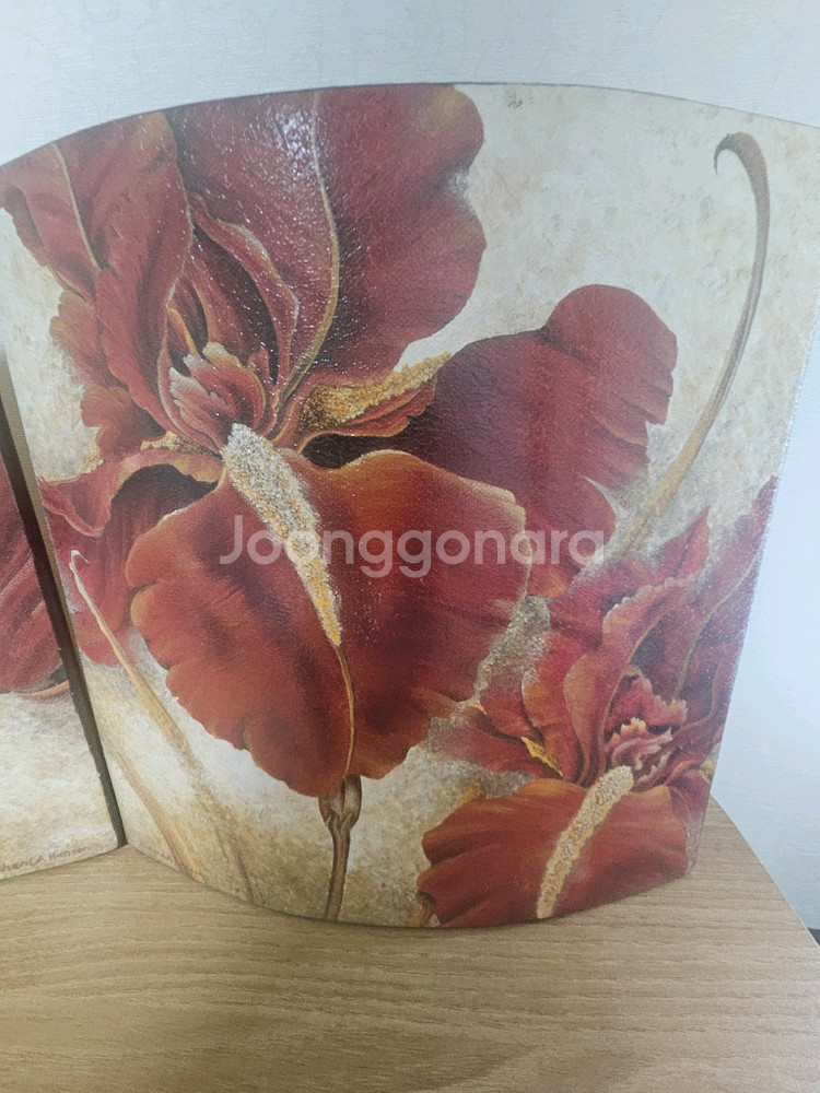 꽃 그림 액자 2개 세트--3