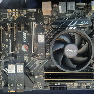 라이젠 3700x, x470게이밍 프로, ram 32g, 삼성256m.2 x3