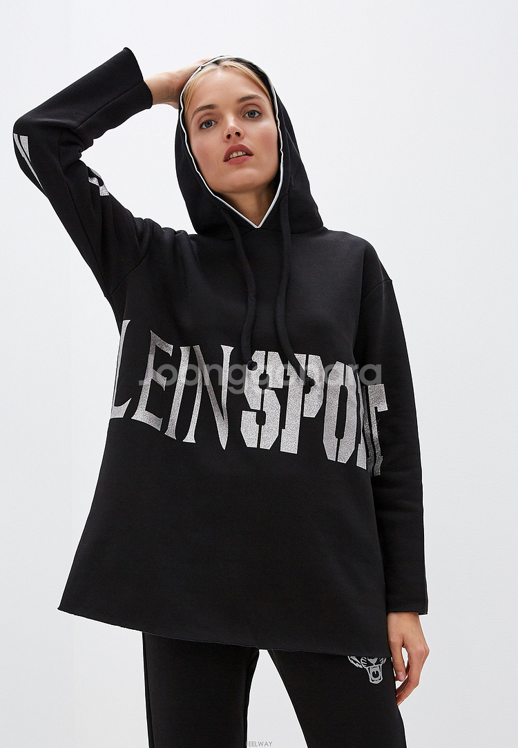 PLEIN SPORT by PHILIPP PLEIN over-size hoodie--2