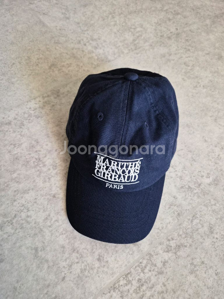 마리떼 키즈 로고 볼캡 모자 네이비--0