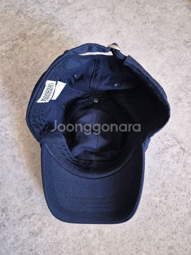 마리떼 키즈 로고 볼캡 모자 네이비--1