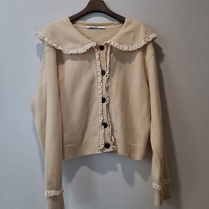 Johnny Hates Jazz 레이스 카라 니트 가디건