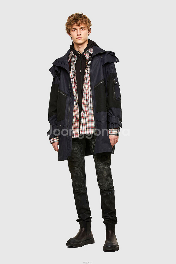 DIESEL BLACK GOLD W-PARK-ANT PARKA--7