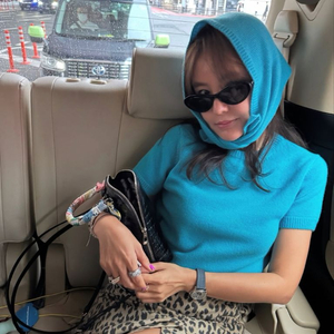 11am 스카프 가디건 니트 세트 새상품