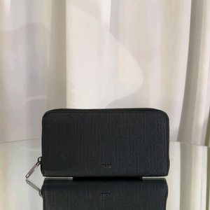 디올 그래피티 오블리크 지퍼돌이 장지갑