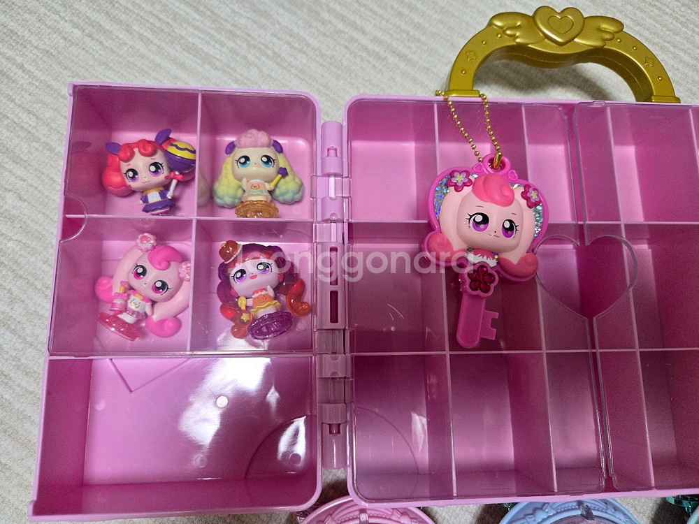 티니핑 피규어 보관가방, 피규어17개 일괄--3