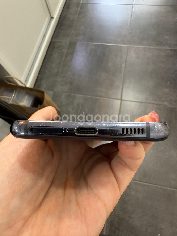 무잔상)갤럭시S21 256GB 블랙/ Y925--6