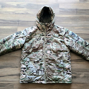 멀티캠 패딩 (2XL / 115) + 패치 2개 포함