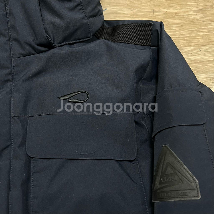 프로스펙스 덕다운 로고 후드 패딩 점퍼 [네이비] M/95--3