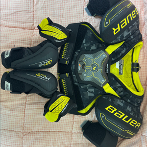 아이스하키 숄더패드,엘보우, 워리어 장갑