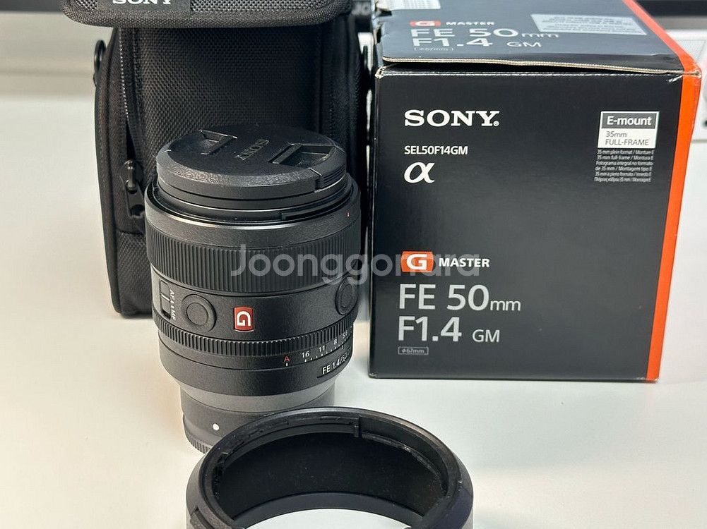 소니 FE 50mm F1.4 GM 렌즈--0