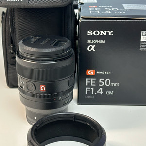 소니 FE 50mm F1.4 GM 렌즈