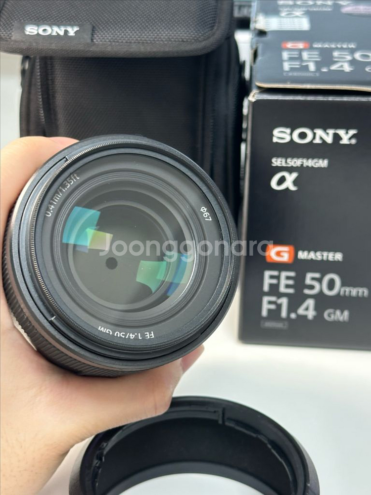 소니 FE 50mm F1.4 GM 렌즈--1