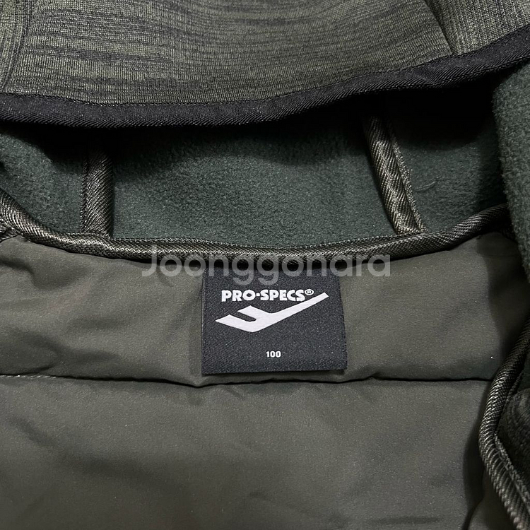 프로스펙스 방풍 기능성 경량패딩 점퍼 [차콜] L/100--4