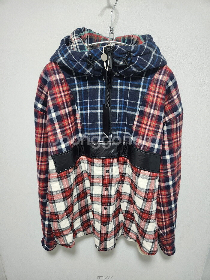 DSQUARED2 PATCHWORK CHECK ANORAK jacket--4