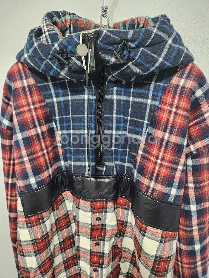DSQUARED2 PATCHWORK CHECK ANORAK jacket--5