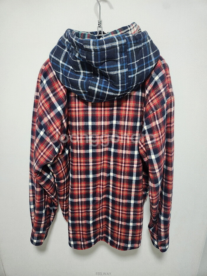DSQUARED2 PATCHWORK CHECK ANORAK jacket--9