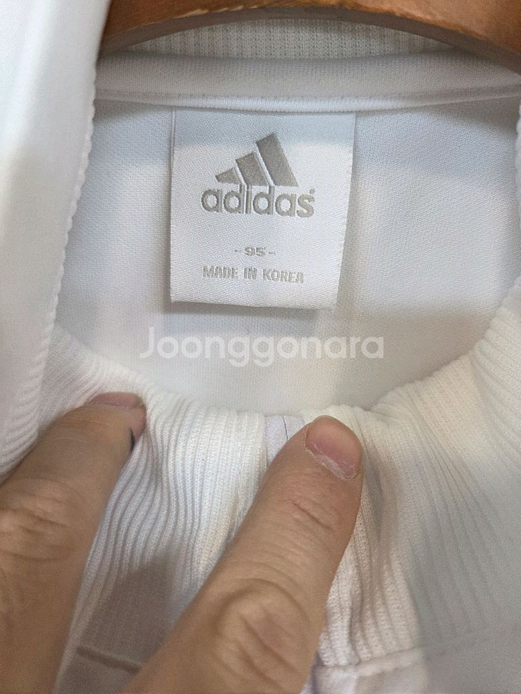 아디다스 올드스쿨 리니어 트랙탑 져지 흰파랑 95--2