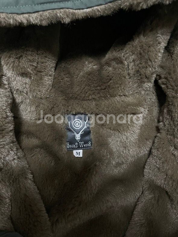 SOUTH2 WEST8 남이서팔 퍼 후드 코트 자켓--3