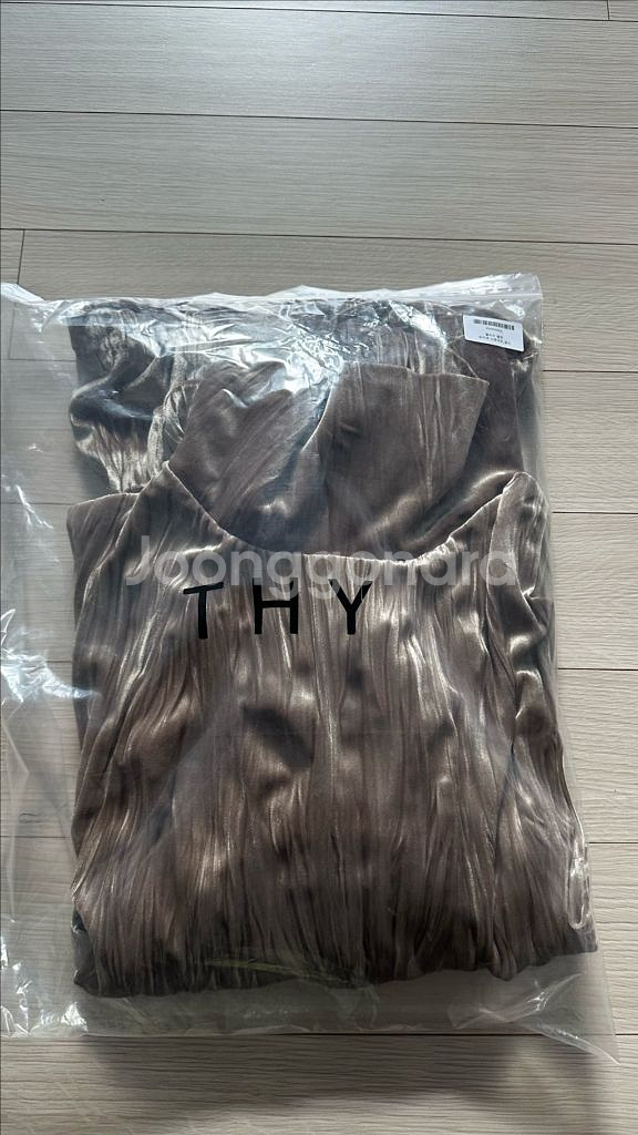 벨벳플리츠하이넥 스웻셔츠 바지세트--4