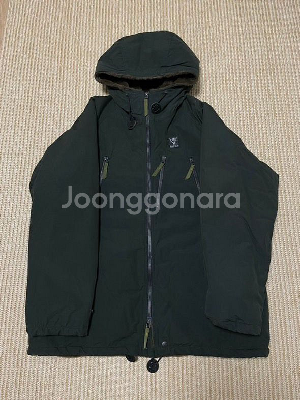 SOUTH2 WEST8 남이서팔 퍼 후드 코트 자켓--4