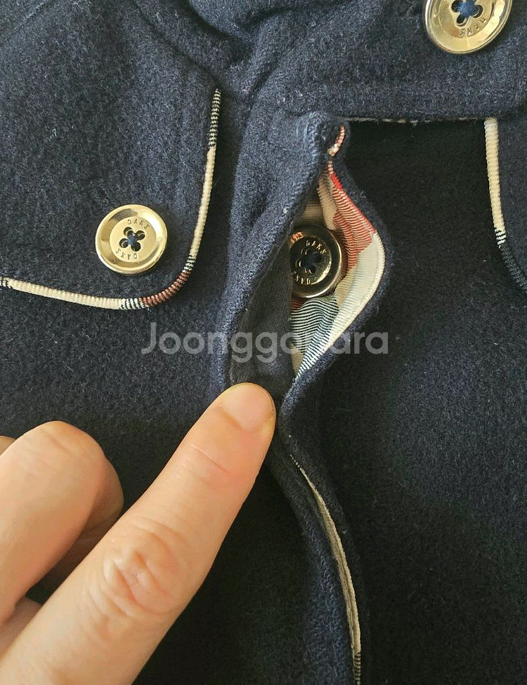 닥스키즈 여아 모직 코트 110사이즈--3