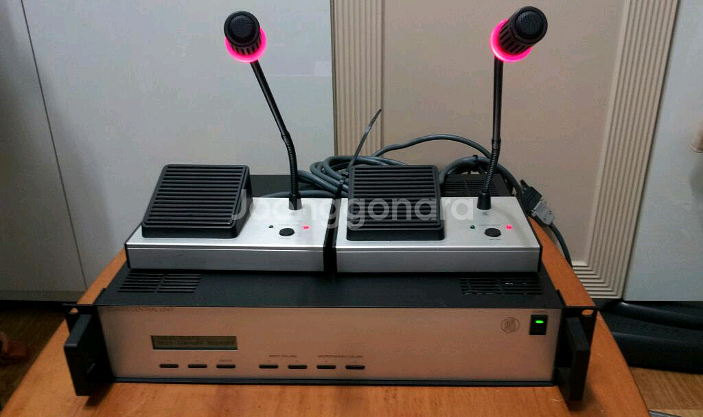 구즈넥 마이크/DIS CU4005센트럴유니트시스템... DIS CU4005센트럴유니트+DM4010회의용 구즈넥 마이--0