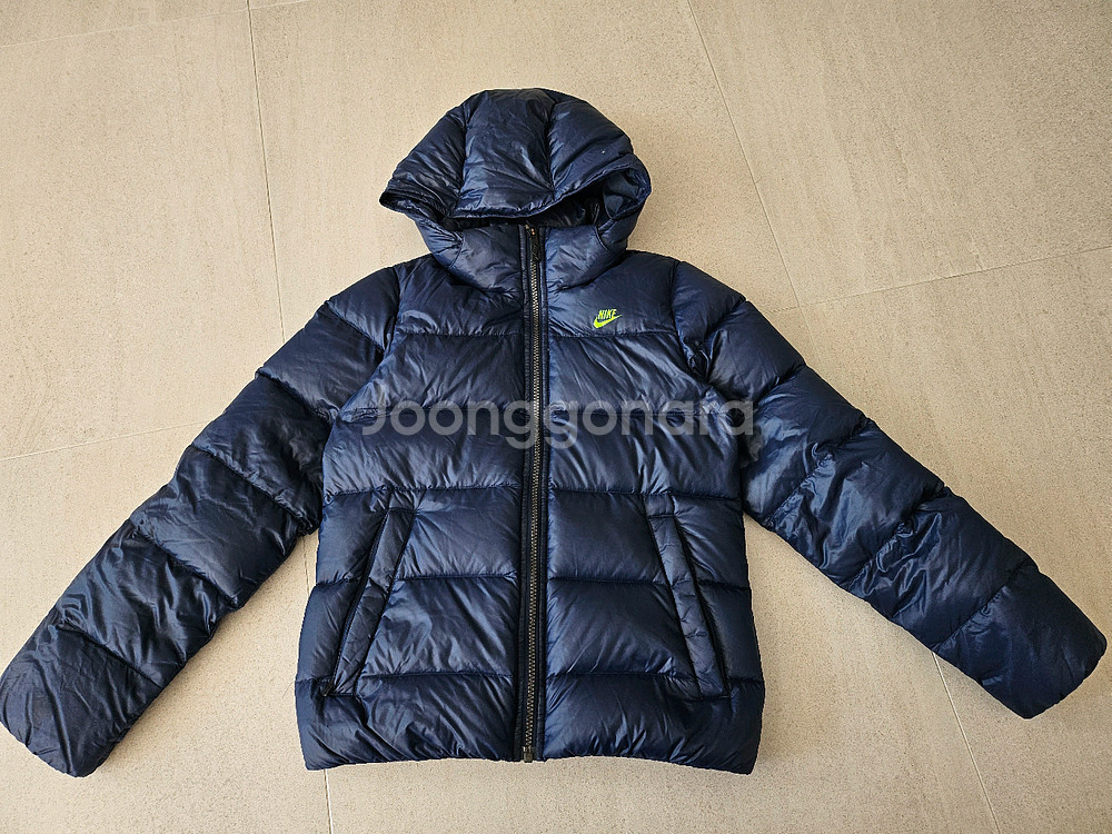 나이키 여성 구스다운패딩 S사이즈--0