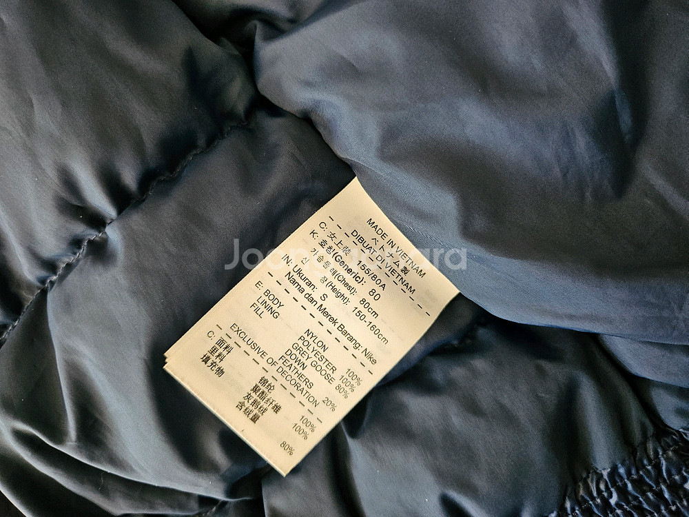 나이키 여성 구스다운패딩 S사이즈--6