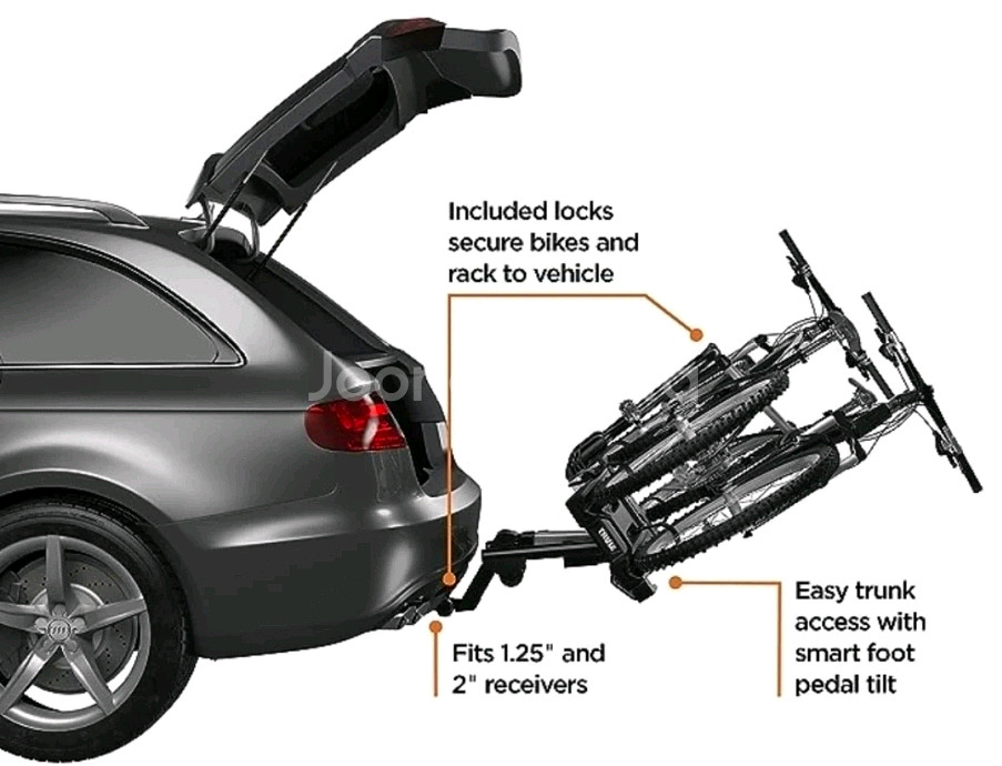 툴레(Thule) *히치형* 이지폴드 xt2 자전거 캐리어 새제품--1