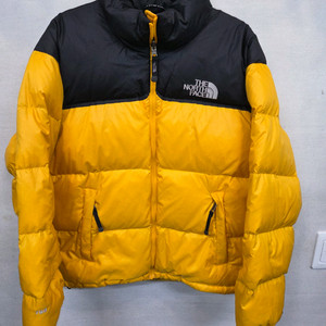 노스페이스 700 눕시 구스다운 패딩 노랑검 95