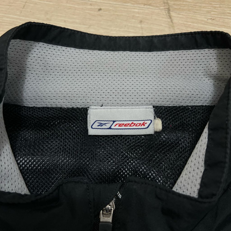 리복 올드스쿨 통일 마라톤 바람막이 집업자켓 [블랙] L/100--5