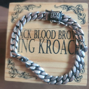 킹크로치 B 실버 팔찌