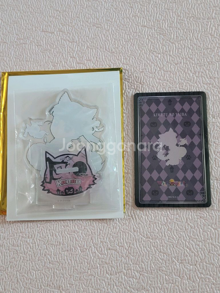 미개봉)귀칼2025할로윈 귀멸의칼날할로윈아크릴 귀칼카드--1