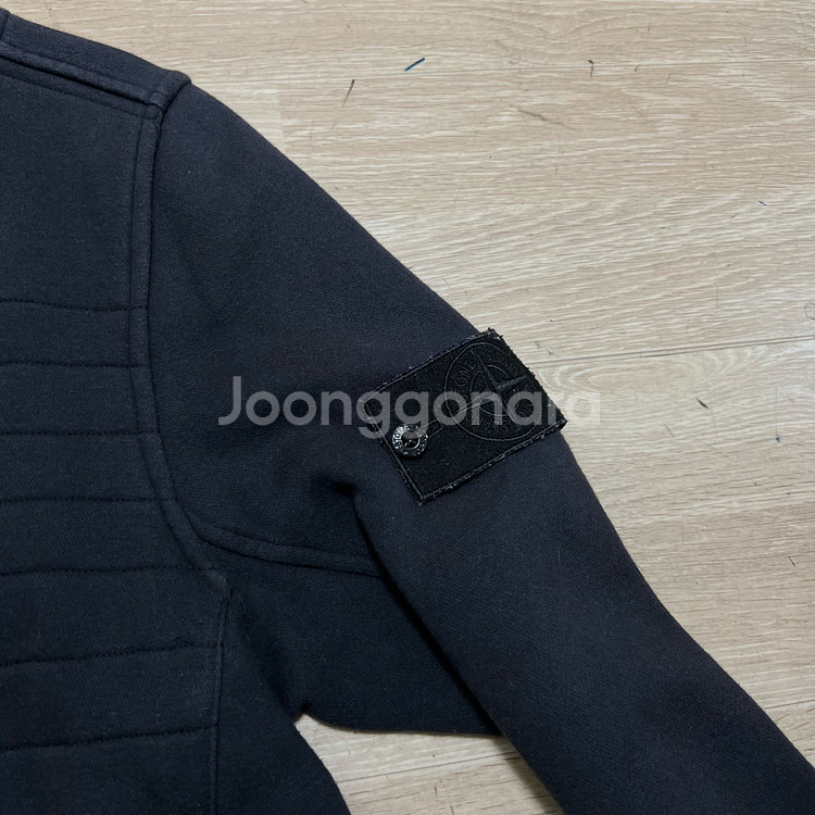 나이키 X 스톤아일랜드 콜라보 맨투맨 티셔츠 [다크네이비] L/100--4