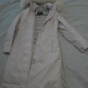 네파 고어텍스 흰색 여성 롱패딩