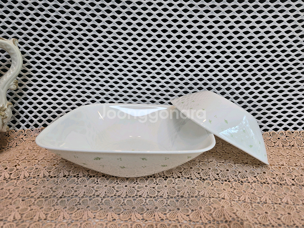 코렐 사각볼 샐러드볼과 스프볼 7장.소분가능--5