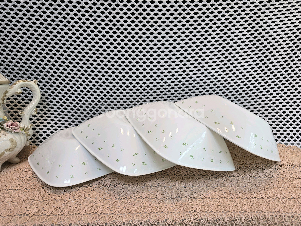 코렐 사각볼 샐러드볼과 스프볼 7장.소분가능--6