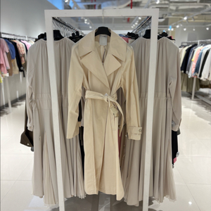 한섬 타임 time 트렌치코트 새상품