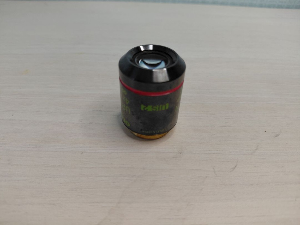 OLYMPUS UPLANFLN 4X 올림푸스 현미경 대물렌즈 이미지