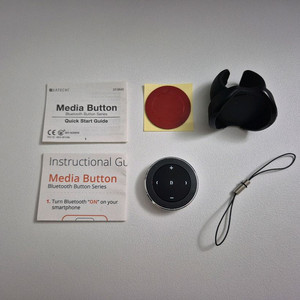 블루투스 미니 리모컨 태블릿 미디어 버튼 ST-BMB